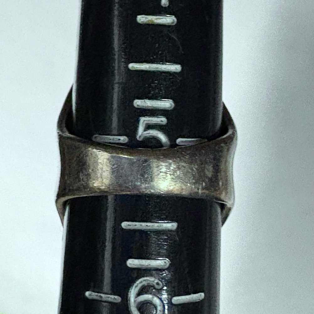 Minas Sterling Silver Monogram Ring - image 3